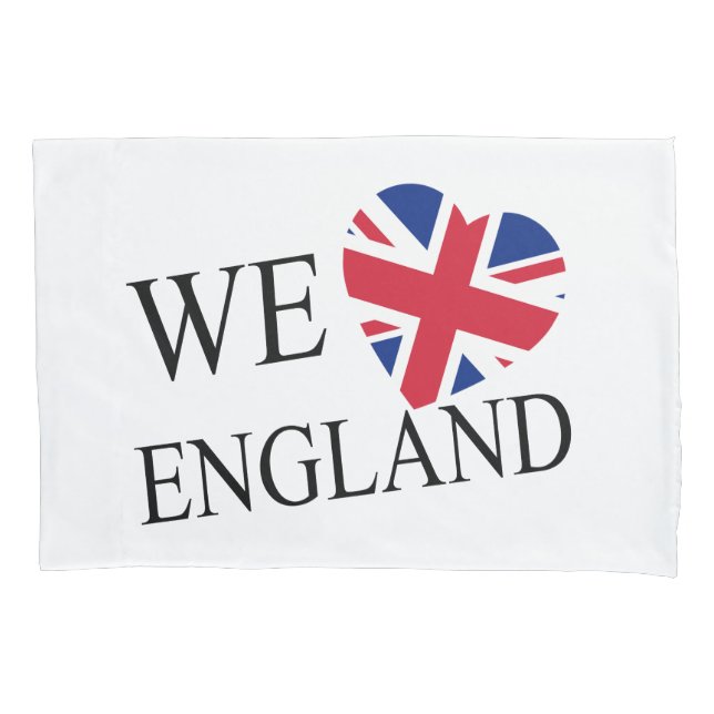 Funda De Cojín We Heartflag England bk pct (Anverso)
