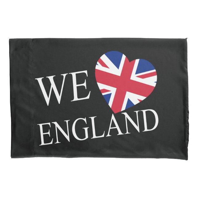 Funda De Cojín We Heartflag England wpccnt (Anverso)
