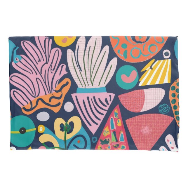 Funda De Cojín Whimsical Garden Dance (Anverso)