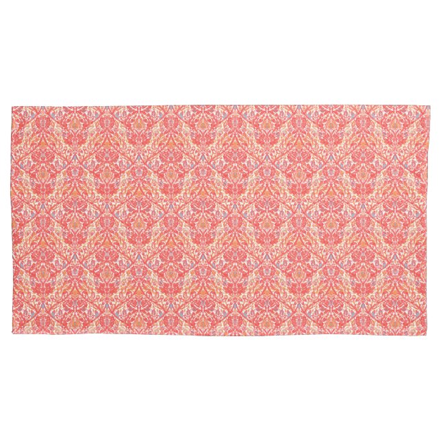 Funda De Cojín William Morris Golden Bough en rojo (Anverso)