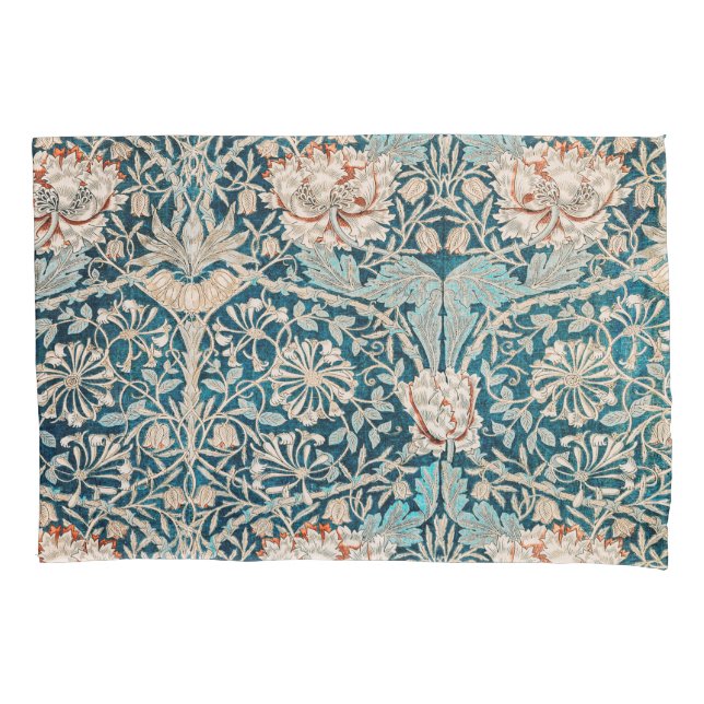 Funda De Cojín William Morris Honeysuckle pattern 1876 (Anverso-izquierdo)