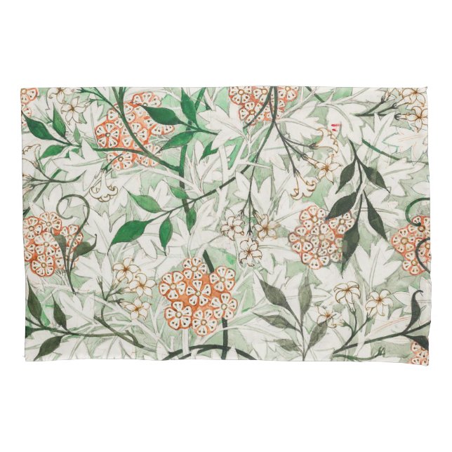Funda De Cojín William Morris Jasmine Garden Flower Classic (Anverso-izquierdo)