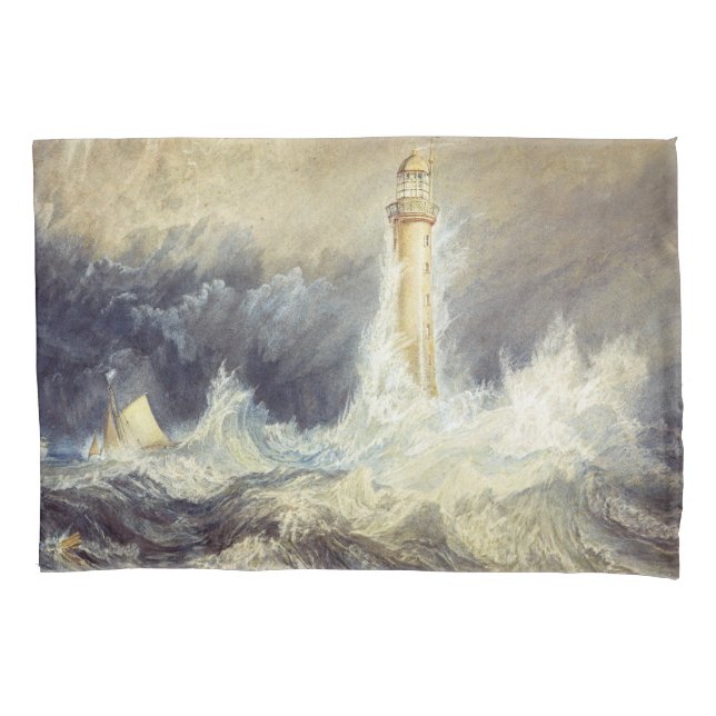 Funda De Cojín William Turner - Faro de Bell Rock (Anverso)