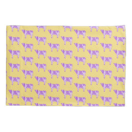 Funda De Cojín Williams College Ephs Purple Cows