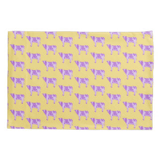 Funda De Cojín Williams College Ephs Purple Cows