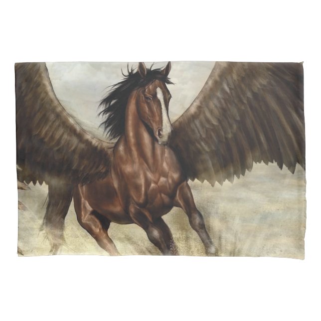 Funda De Cojín Winged Pegasus   (Anverso)