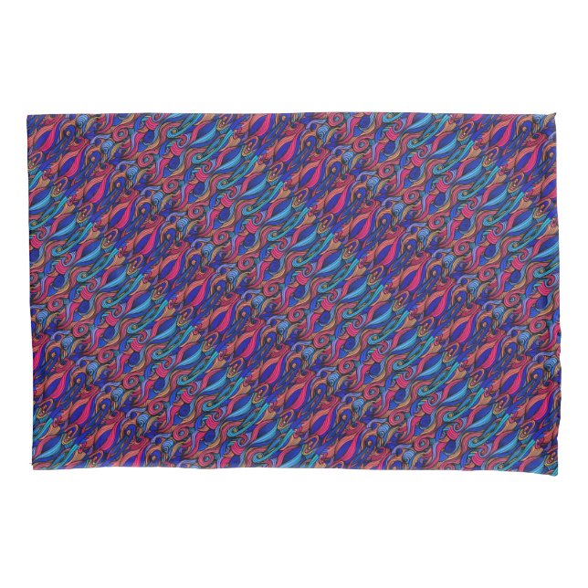 Funda De Cojín Wool Topped paisley (Anverso)