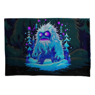 Funda De Cojín Yeti Winter Wonderland