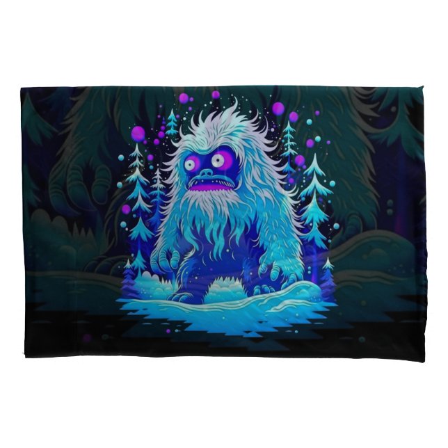 Funda De Cojín Yeti Winter Wonderland (Anverso)