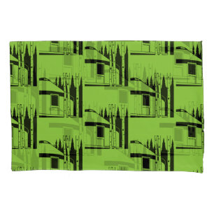 Funda De Cojín Yurta viviendo en la naturaleza
