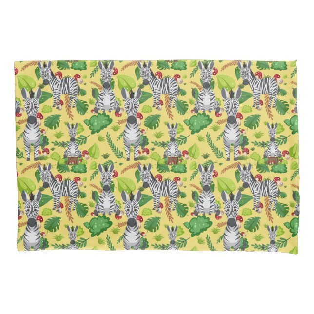 Funda De Cojín Zebra (Anverso)