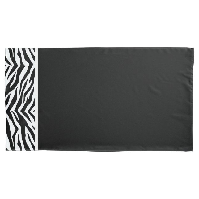 Funda De Cojín Zebra Print Pillowcase (Anverso)