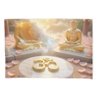FUNDA DE COJÍN ZEN - BUDISMO - OM