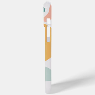 Funda de colores cálidos vibrantes para iPhone 15