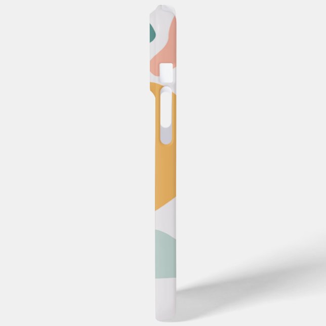 Funda de colores cálidos vibrantes para iPhone 15  (Reverso / Izquierdo )