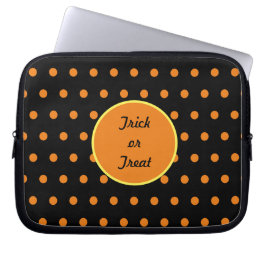 Funda de comprimidos de Truco o Tratamiento (negro