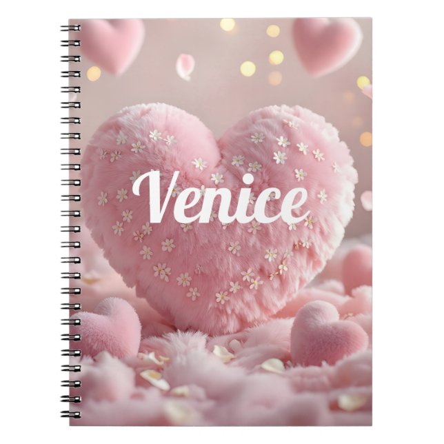 Funda de cuaderno personalizada – Regalo para ella (Frente)
