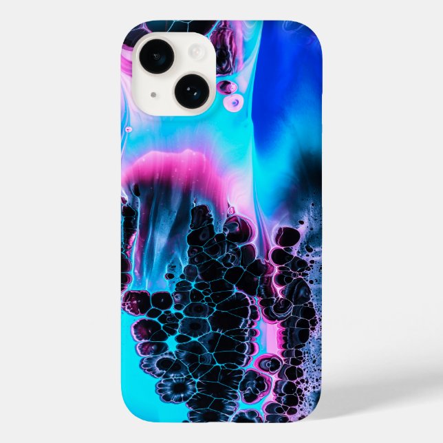 Funda de diseño abstracto para iPhone 14 (Reverso )