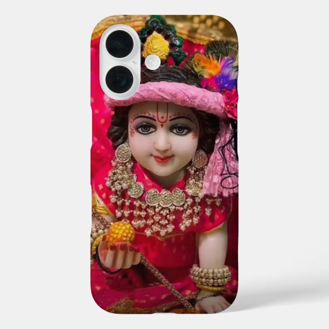 Funda de diseño de Sree Krisna para Iphone 16 (Reverso )