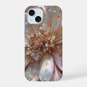 Funda de diseño floral de cristal para Apple iPhon