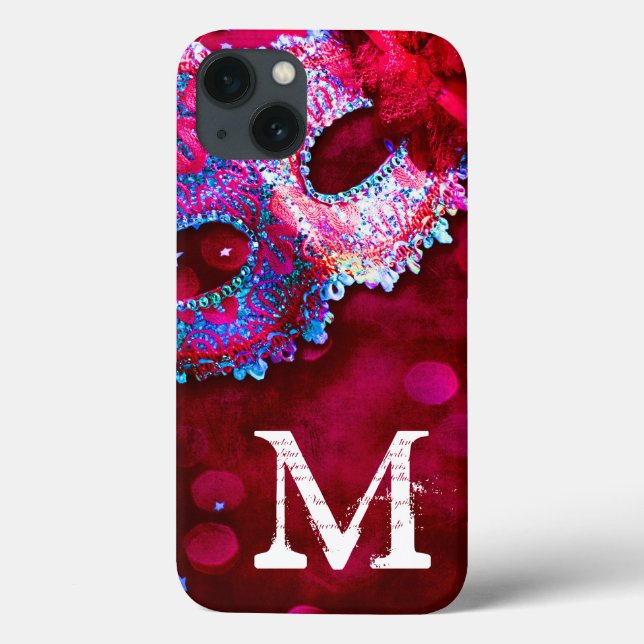 Funda de disfraz de máscara de mascarada Halloween (Reverso)