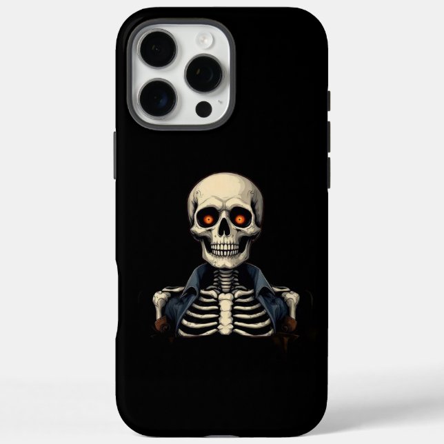 funda de Eaper's Gaze Skull iPhone 16 Pro Max (Reverso)