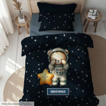 Encantador bebé niño Teddy Oso Astronauta cubierta