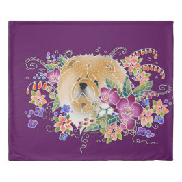 Funda De Edredón GARDEN DANCE Chow - King Duvet Cover -eggplant