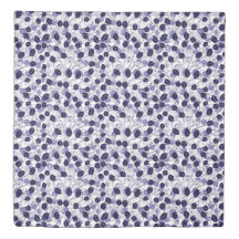 Patrón de Ilustracion Batik Purple y Vines