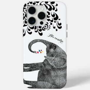 Funda de Elephant Damask iPhone 6 personalizado