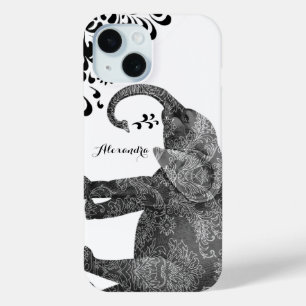 Funda de Elephant Damask iPhone 6 personalizado