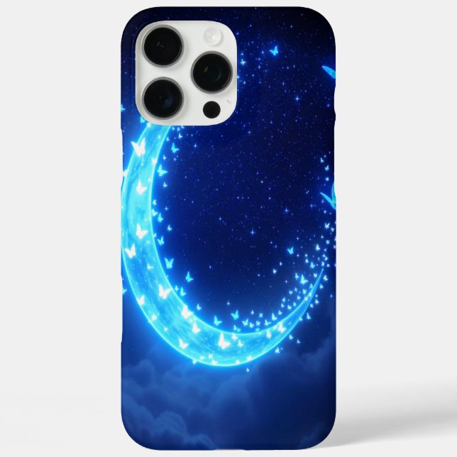 Funda de Fantasy iPhone 16 de la Luna brillante (Reverso )