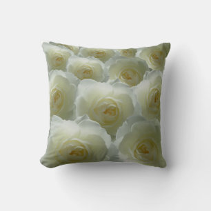 Funda de flores de almohadas rosa blanco de almoha