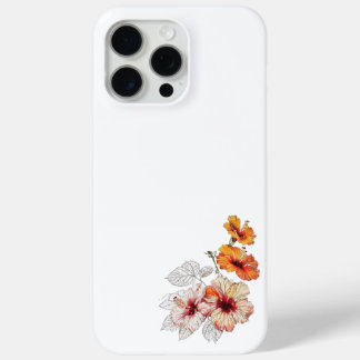 funda de flores iPhone 15 Pro Max