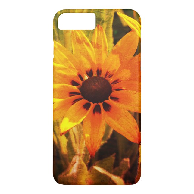 Funda de fotos de flores amarillas (Reverso)