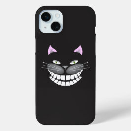 funda de gato para iPhone 15 más Cheshire