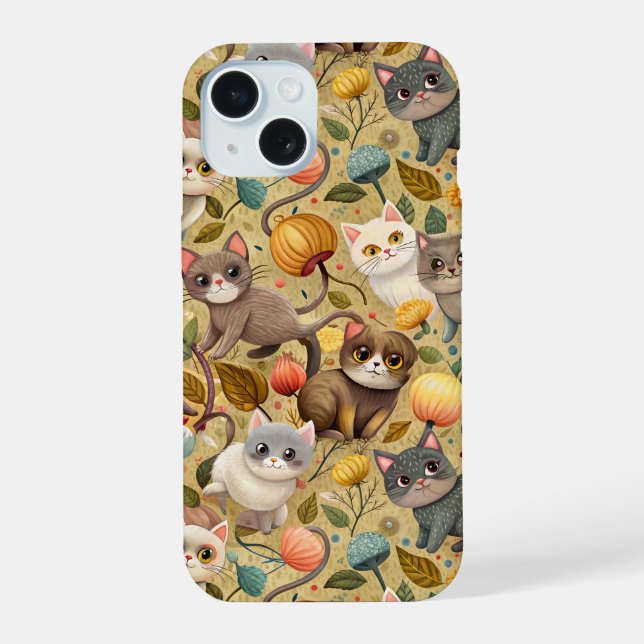 Funda de gatos adorable (Reverso )