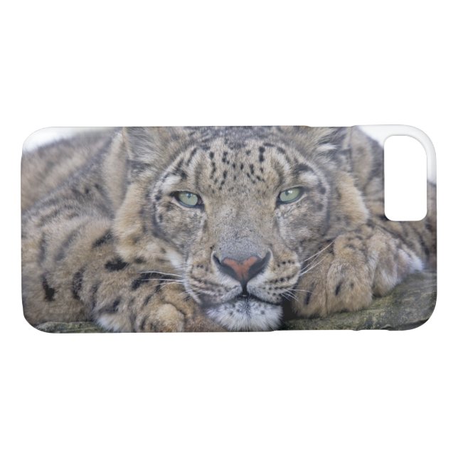 Funda de Green-Eyed Gaze iPhone 7 (Reverso (horizontal))