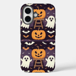 Funda de Halloween Pumpkins iPhone 16
