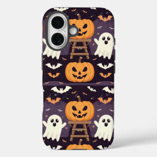 Funda de Halloween Pumpkins iPhone 16