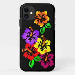 Funda de Hibiscus Floral iPhone 5/5S