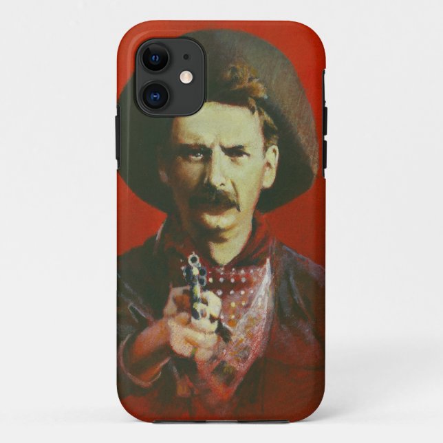 Funda de identificación para iPhone 5 de Western O (Reverso)