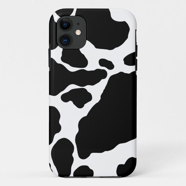 Funda de impresión de vaca-Funda de mate (Reverso)