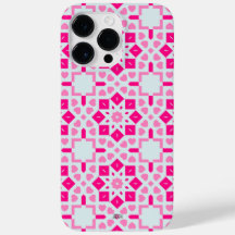 Funda de iPhone14 con nombre de patrón de corazón