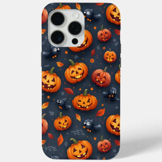 Funda de iPhone15 Pro Max con tema de Halloween