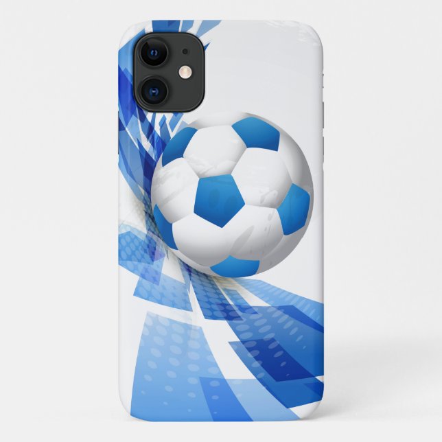 Funda de iPhone 11 de Soccer Ball (Reverso)