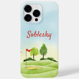 Funda de iPhone 14 Pro Max, Personalizado de Golfe