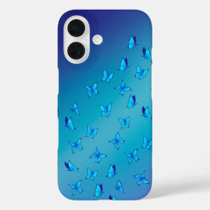 Funda de iPhone 16 Butterflies iluminado por la lu