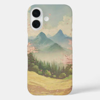Funda de iPhone 16 de Anime Spring Blossom