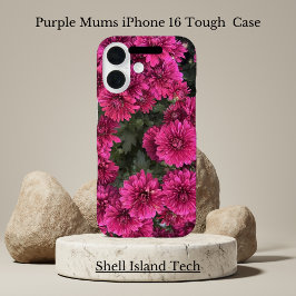 Funda de iPhone 16 de Mamáes púrpura